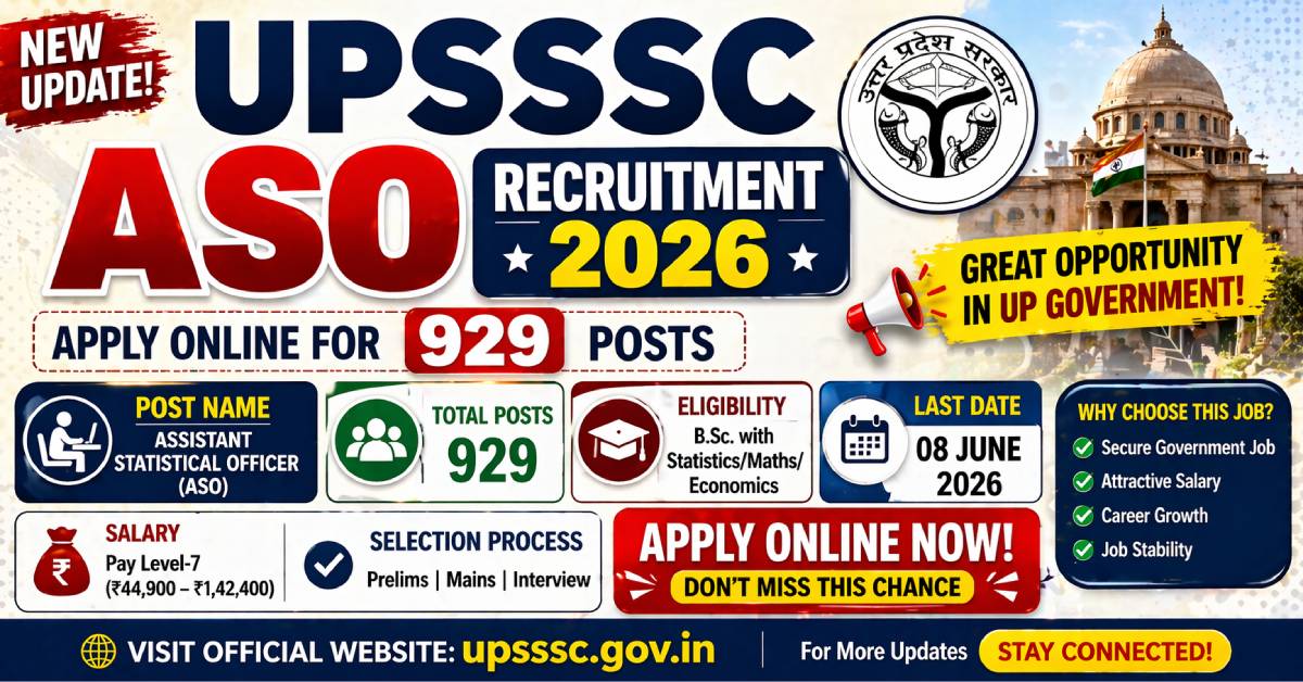 UPSSSC ASO Recruitment 2026